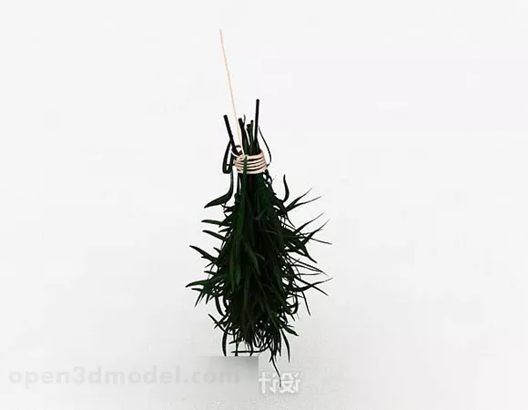 Green Plant Interior Decoration 3d model Green Plant Interior Decoration 3d model