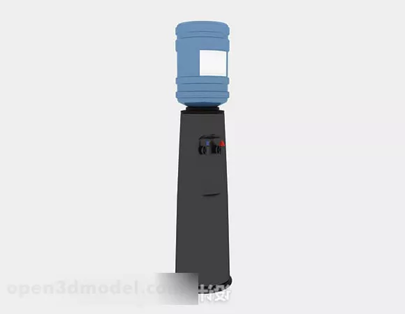 Grey Water Dispenser 3d model Grey Water Dispenser 3d model