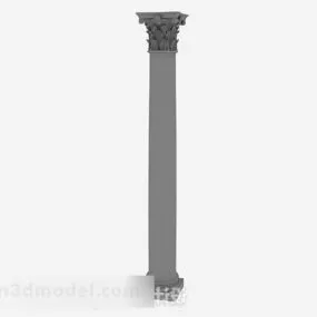 Greek Pillar Column 3d model