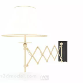 Brass Arms Wall Light 3d model