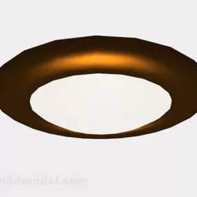 Round Ceiling Lamp Design 3d model