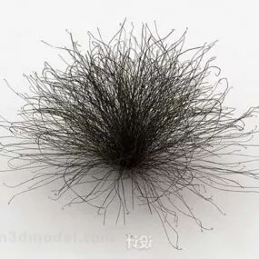 Garden Weed Bushes 3d model