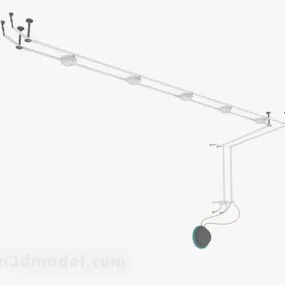 Studio Long Arm Lighting 3d model