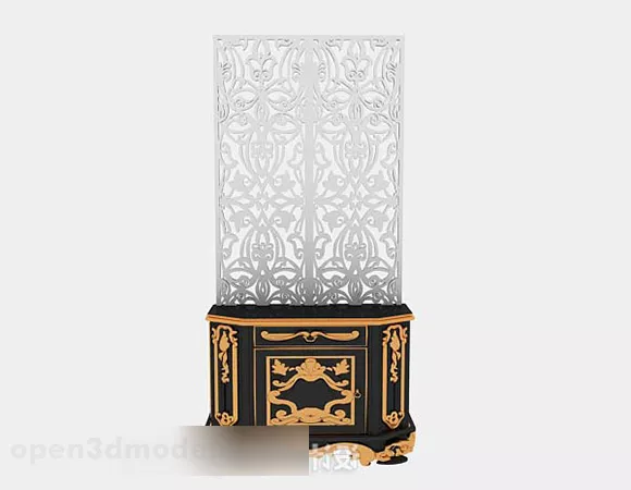 Decoration Screen Partition 3d model Decoration Screen Partition 3d model