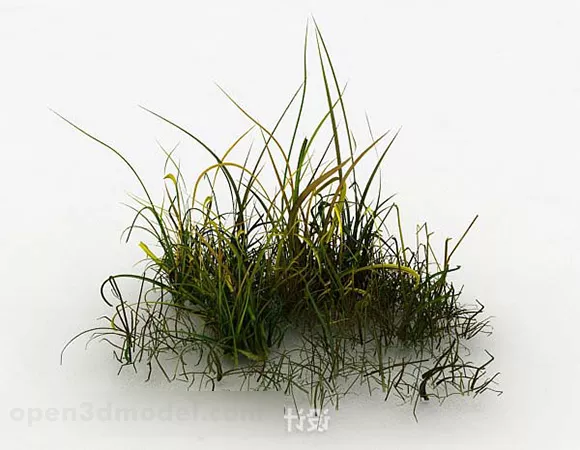 River Mountain Landscape 3d model