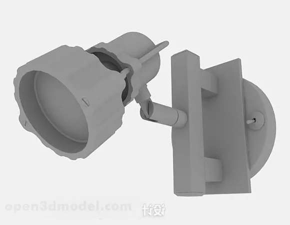 Spotlight Ray Ceiling Light 3d model