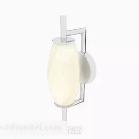 Yellow Wall Lamp V1 3d model
