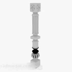 Gray Pillar V1 3d model