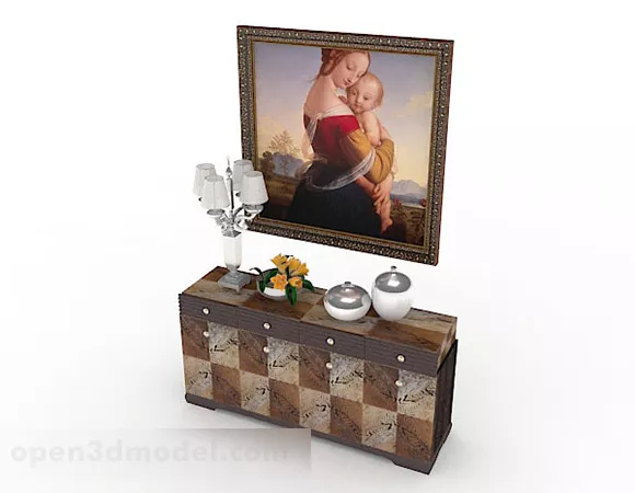 Home Decoration 3d model Home Decoration 3d model