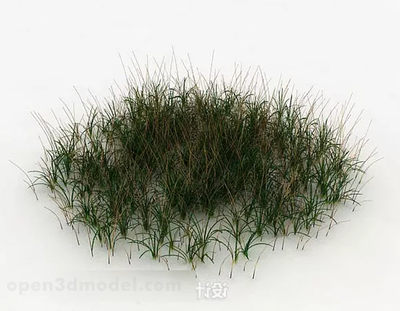 Round Piece Weed 3d model Round Piece Weed 3d model