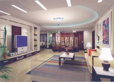 Living Room Interior V31 3d model Living Room Interior V31 3d model