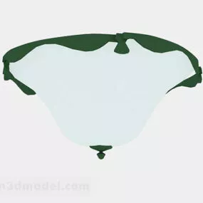 Gray Ceiling Lamp V2 3d model