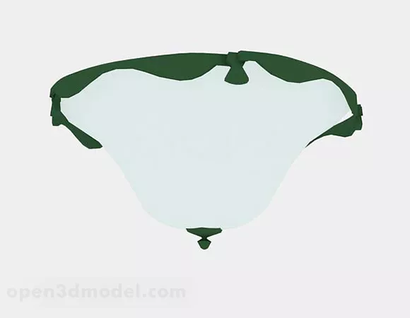 Gray Ceiling Lamp V2 3d model Gray Ceiling Lamp V2 3d model