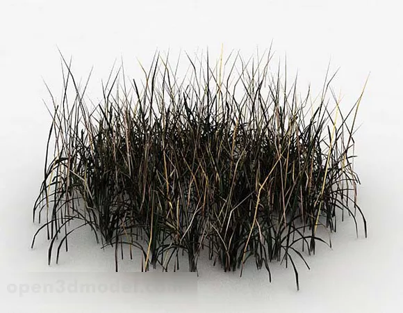 Tiny Weeds Plant 3d model