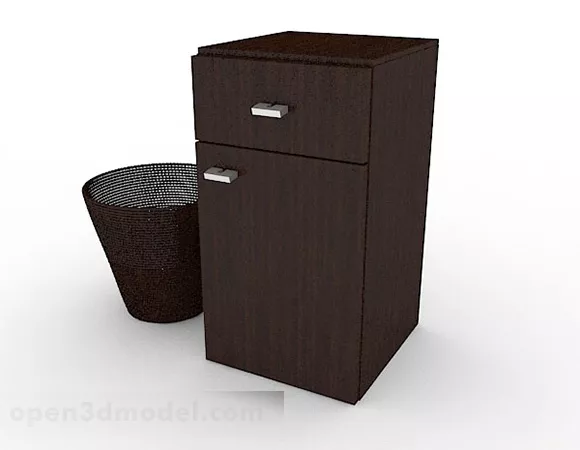 Locker Wardrobe Shelf Combine 3d model