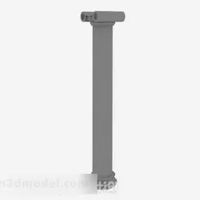 Gray Pillar V2 3d model