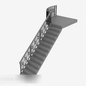 Gray Stairs V1 3d model