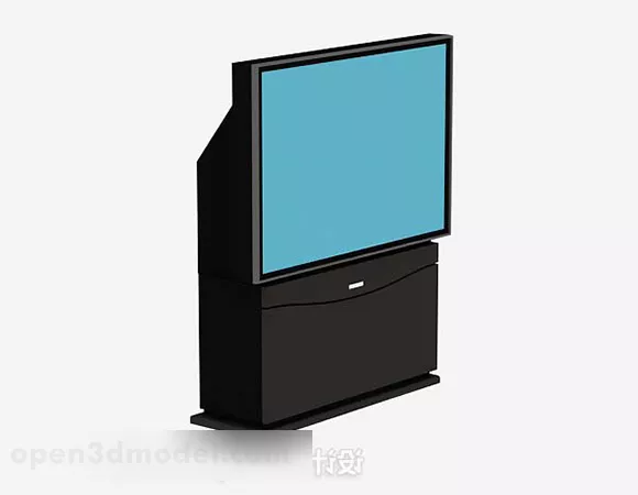 Black Tv V3 3d model Black Tv V3 3d model