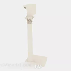 Yellow Pillar V1 3d model