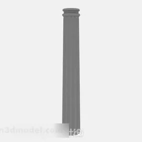 Gray Pillar V3 3d model