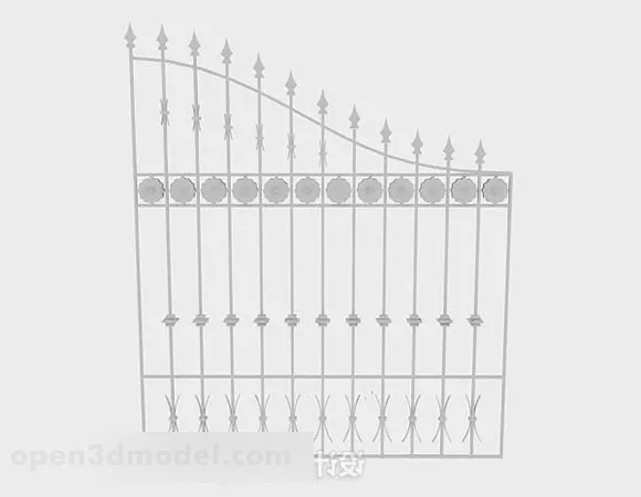 Gray Railing V2 3d model Gray Railing V2 3d model