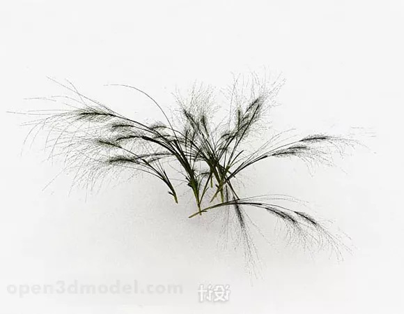 Square Of Grass Generator Modular 3d model