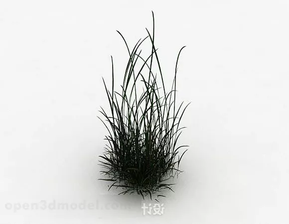 Green Grass Modular Piece 3d model Green Grass Modular Piece 3d model