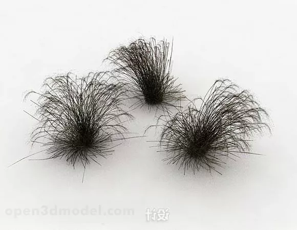 Grass Green Piece 3d model Grass Green Piece 3d model