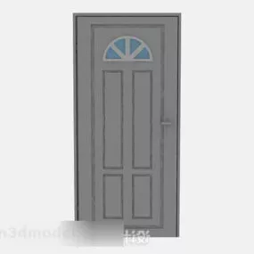 Gray Home Door V1 3d model
