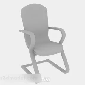 Gray Office Chair V13 3d model
