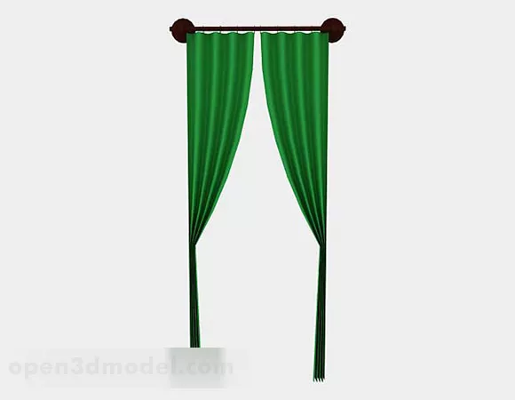 Green Curtain V2 3d model Green Curtain V2 3d model