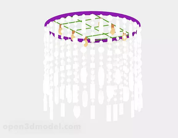 Simple Chandeliers Design 3d model Simple Chandeliers Design 3d model