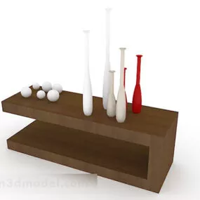 Living Room Home Furniture Decor 3d model
