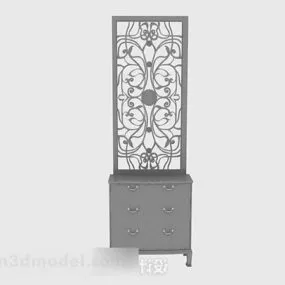 Home Chinese Partition 3d model