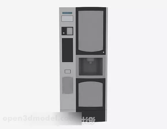 Mini Refrigerator 3d model