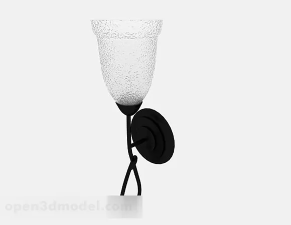 Home Simple Wall Lamp Decor 3d model Home Simple Wall Lamp Decor 3d model