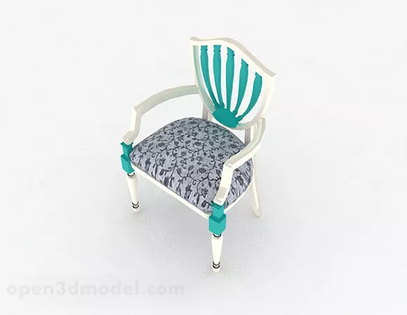 European Style Home Chair Design 3d model European Style Home Chair Design 3d model