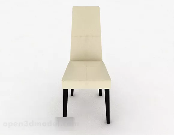 Simple Home Chair Design 3d model Simple Home Chair Design 3d model