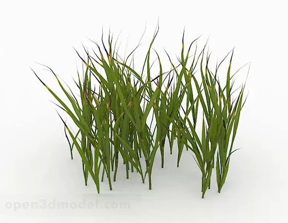 Green Grass Design 3d model Green Grass Design 3d model