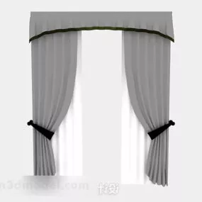 Modern Curtain 3d model