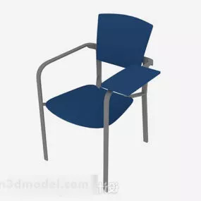 Blue Office Chair V9 3d model
