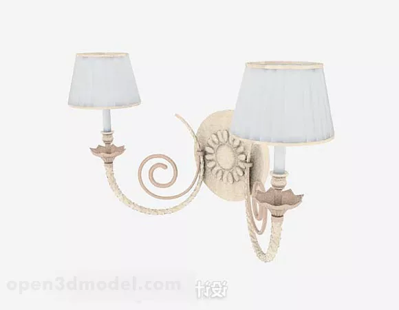 Yellow Home Wall Light V2 3d model Yellow Home Wall Light V2 3d model