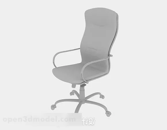 Gray Office Chair V20 3d model Gray Office Chair V20 3d model