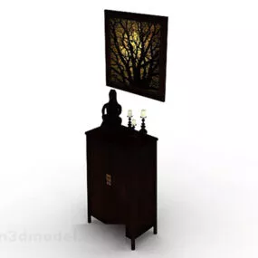 Wall Table 3d model