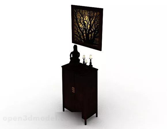 Wall Table 3d model Wall Table 3d model