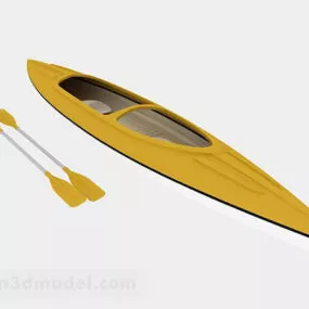 Kayak Boat 3d model