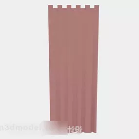 Red Curtain V1 3d model