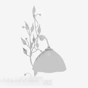 Gray Wall Lamp V1 3d model