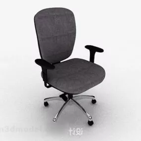 Gray Lounge Chair V5 3d model