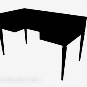 Black Desk V2 3d model